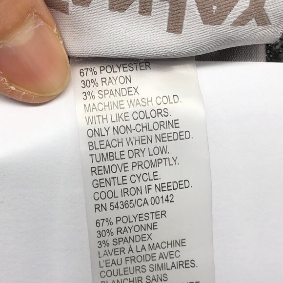 Tanjay Heathered Grey Embroidered Flared Midi Skirt size 10 - Picture 12 of 14